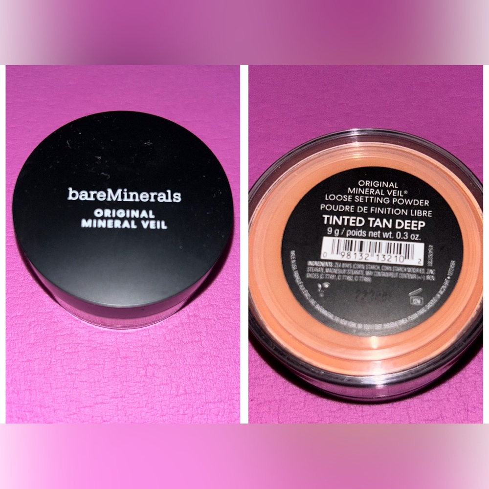 NEW bareMinerals tinted tan deep mineral veil